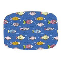 Sea Fish Blue Submarine Animals Mini Square Pill Box by Amaryn4rt