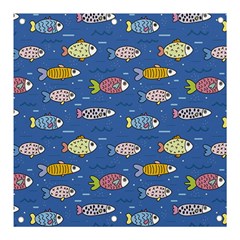 Sea Fish Blue Submarine Animals Banner And Sign 3  X 3 