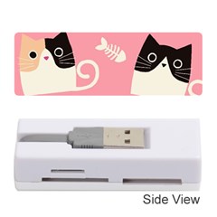 Cat Pattern Backgroundpet Memory Card Reader (stick) by Amaryn4rt