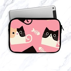 Cat Pattern Backgroundpet Apple Ipad Mini Zipper Cases by Amaryn4rt