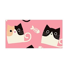 Cat Pattern Backgroundpet Yoga Headband by Amaryn4rt