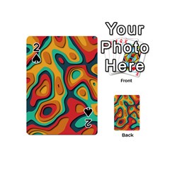 Paper Cut Abstract Pattern Playing Cards 54 Designs (mini)