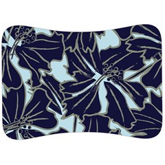 Floral Print Art Pattern Design Velour Seat Head Rest Cushion by Amaryn4rt