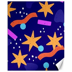 Star Abstract Pattern Wallpaper Canvas 16  X 20  by Amaryn4rt