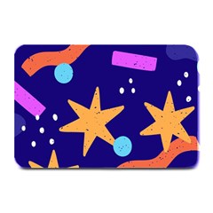 Star Abstract Pattern Wallpaper Plate Mats by Amaryn4rt