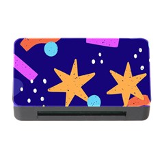 Star Abstract Pattern Wallpaper Memory Card Reader With Cf by Amaryn4rt