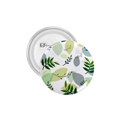 Leaves Foliage Pattern Abstract 1 75  Buttons by Amaryn4rt