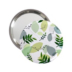 Leaves Foliage Pattern Abstract 2 25  Handbag Mirrors by Amaryn4rt