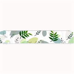 Leaves Foliage Pattern Abstract Small Bar Mats by Amaryn4rt