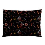 Coffee Watercolor Background Pillow Case 26.62 x18.9  Pillow Case