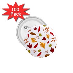 Leaves Fall Autum Colors Season 1 75  Buttons (100 Pack)  by Amaryn4rt