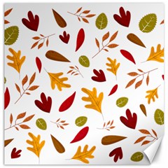 Leaves Fall Autum Colors Season Canvas 12  X 12  by Amaryn4rt