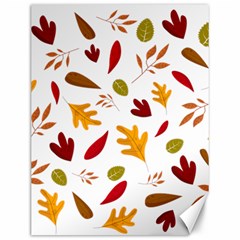 Leaves Fall Autum Colors Season Canvas 12  X 16  by Amaryn4rt