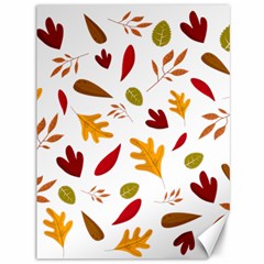 Leaves Fall Autum Colors Season Canvas 36  X 48  by Amaryn4rt