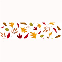 Leaves Fall Autum Colors Season Large Bar Mats by Amaryn4rt