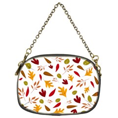 Leaves Fall Autum Colors Season Chain Purse (one Side) by Amaryn4rt