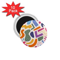 Abstract Pattern Background 1 75  Magnets (10 Pack)  by Amaryn4rt