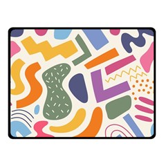 Abstract Pattern Background Fleece Blanket (small) by Amaryn4rt