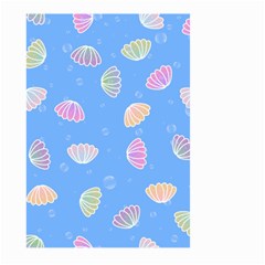 Seashell Clam Pattern Art Design Large Garden Flag (two Sides) by Amaryn4rt