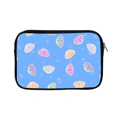 Seashell Clam Pattern Art Design Apple Ipad Mini Zipper Cases by Amaryn4rt