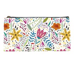 Flowers Nature Wallpaper Background Pencil Case by Amaryn4rt