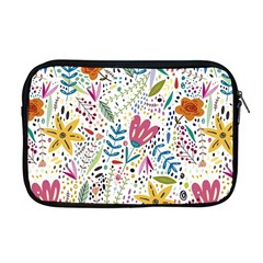 Flowers Nature Wallpaper Background Apple Macbook Pro 17  Zipper Case by Amaryn4rt