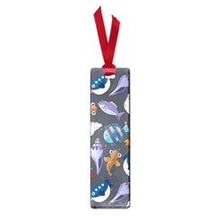 Sea Animals Pattern Wallpaper Fish Small Book Marks by Amaryn4rt