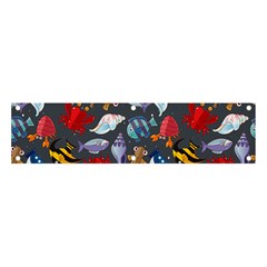 Sea Animals Pattern Wallpaper Fish Banner And Sign 4  X 1  by Amaryn4rt