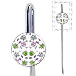 Floral Art Design Pattern Drawing Book Mark Front