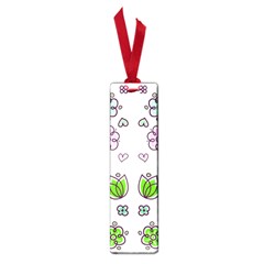 Floral Art Design Pattern Drawing Small Book Marks