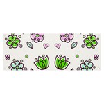 Floral Art Design Pattern Drawing Banner and Sign 8  x 3  Front