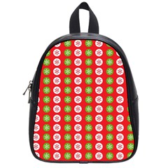 Festive Pattern Christmas Holiday School Bag (small) by Amaryn4rt