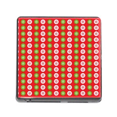 Festive Pattern Christmas Holiday Memory Card Reader (square 5 Slot)