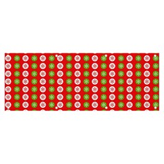 Festive Pattern Christmas Holiday Banner And Sign 8  X 3  by Amaryn4rt