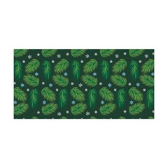 Leaves Snowflake Pattern Holiday Yoga Headband by Amaryn4rt