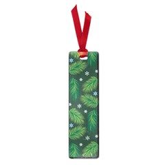 Leaves Snowflake Pattern Holiday Small Book Marks by Amaryn4rt