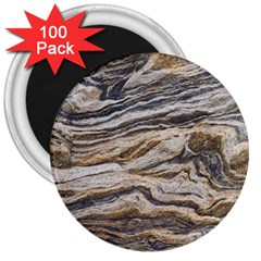 Texture Marble Abstract Pattern 3  Magnets (100 Pack) by Amaryn4rt