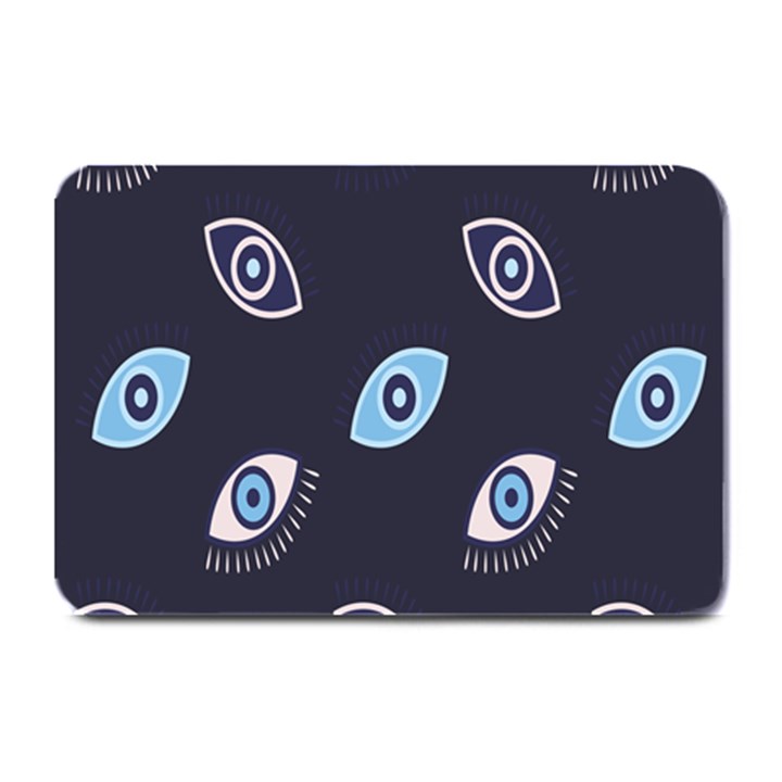 Eyes Evil Eye Blue Pattern Plate Mats