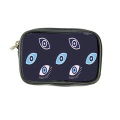 Eyes Evil Eye Blue Pattern Coin Purse by artworkshop