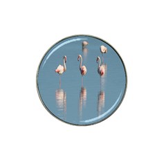 Flamingo Birds Plumage Sea Water Hat Clip Ball Marker (10 Pack) by artworkshop