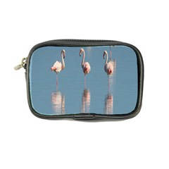 Flamingo Birds Plumage Sea Water Coin Purse by artworkshop