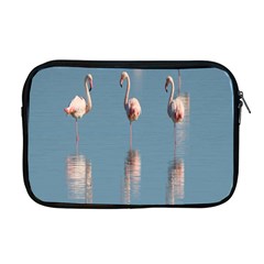 Flamingo Birds Plumage Sea Water Apple Macbook Pro 17  Zipper Case by artworkshop