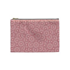 Flora Flowers Pattern Cosmetic Bag (medium) by artworkshop