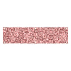 Flora Flowers Pattern Banner And Sign 4  X 1  by artworkshop