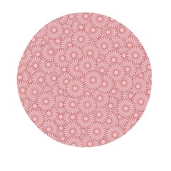 Flora Flowers Pattern Design Pink Spring Nature Mini Round Pill Box (pack Of 5) by artworkshop