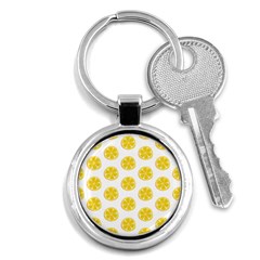 Fruit Food Juicy Organic Yellow Key Chain (round) by Wegoenart