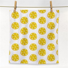 Fruit Food Juicy Organic Yellow Face Towel by Wegoenart