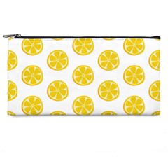 Fruit Food Juicy Organic Yellow Pencil Case by Wegoenart