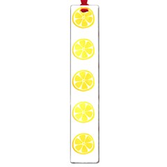 Fruit Food Juicy Organic Yellow Large Book Marks by Wegoenart