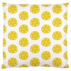 Fruit Food Juicy Organic Yellow Standard Flano Cushion Case (one Side) by Wegoenart